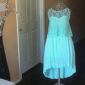 Lacy Iris Dress